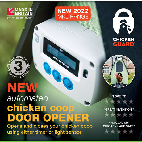 Premium Chicken Guard - Automated Door Opener