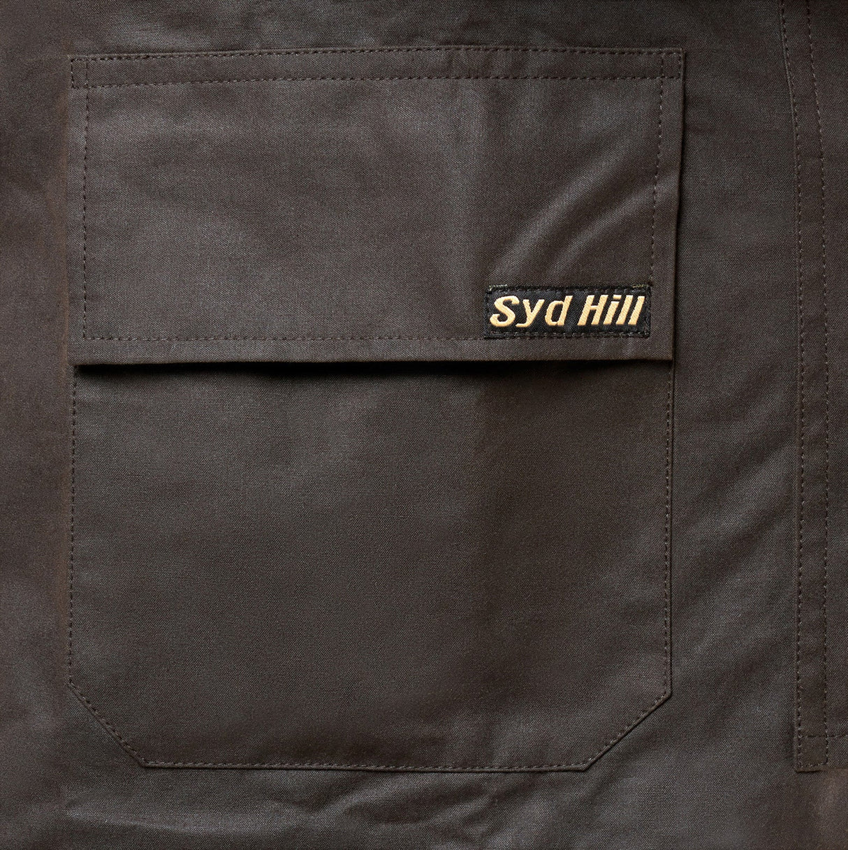 Syd Hill 3/4 Length Oilskin Coat - XL