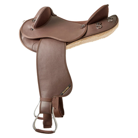 Syd Hill Half Breed Saddle, Synthetic - Brown
