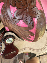 Pink Western Saddle Kit - 12"