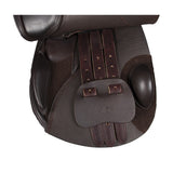 Jeremy & Lord Leather Jumping Saddle -  Adjustable Gullet