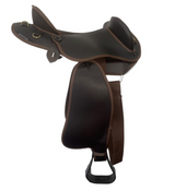 Status Swinging Fender Saddle - Brown