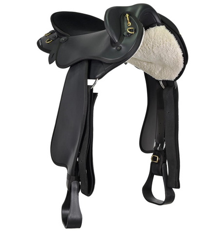 Status Swinging Fender Saddle - Black