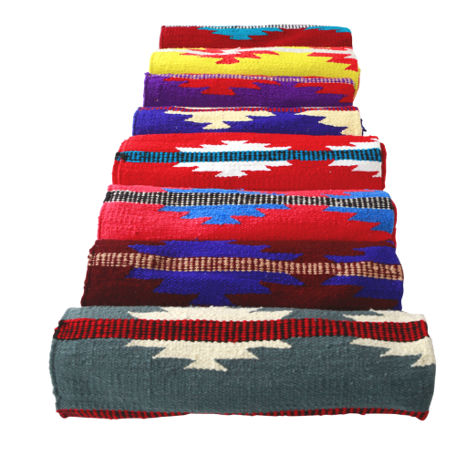 Cashmilon Wool Saddle Blanket - Assorted Colours