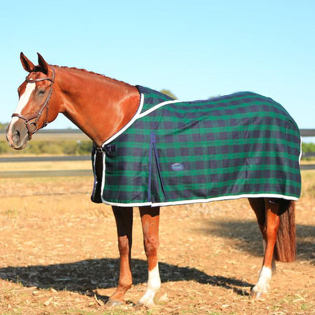 Woolen Horse Rug - Dark Green-RUGZ