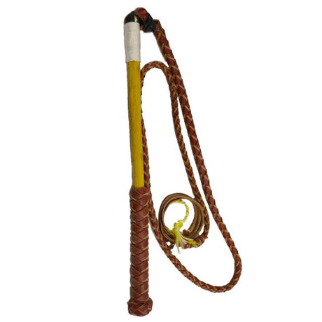 Redhide Stock whip - 4'-Ascot Equestrian