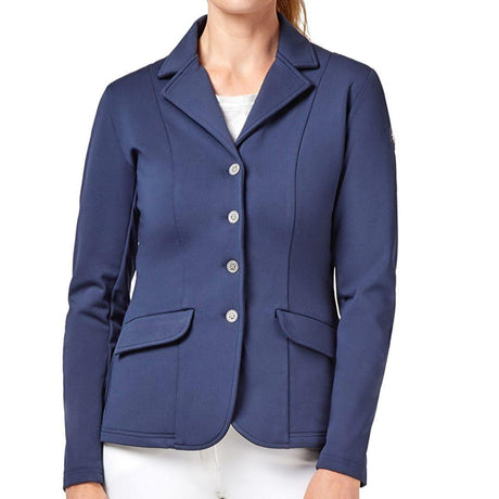 SOFT SHELL COMPETITION JACKET - NAVY-Ascot Equestrian
