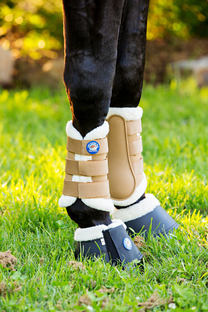 Equinenz Breathable Wool Brushing Boots