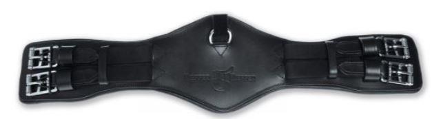 Kieffer Girth - Leather Comfort with Belly Protection