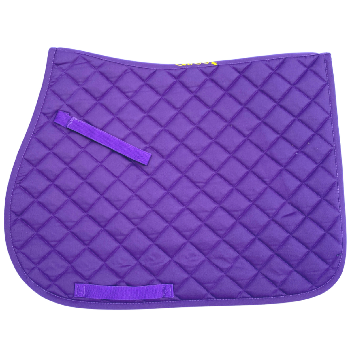 Cotton All Purpose Saddle Pad - Purple
