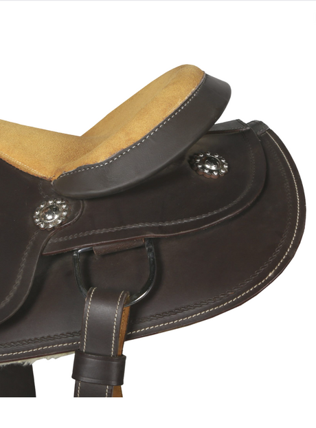 Lazy River Western Suede Seat Saddle