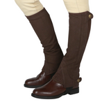Kids Horse Riding Chaps - Suede