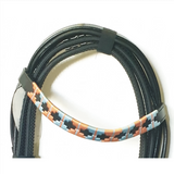 Embroidered Bridle & Rubber Grip Reins-The Wholesale Horse Wearhouse