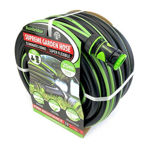 Supreme Garden Hose with Fittings - 18mm x 20m