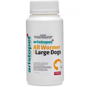 Aristopet - All Wormer Tablets - Large Dogs - 100 Tablets