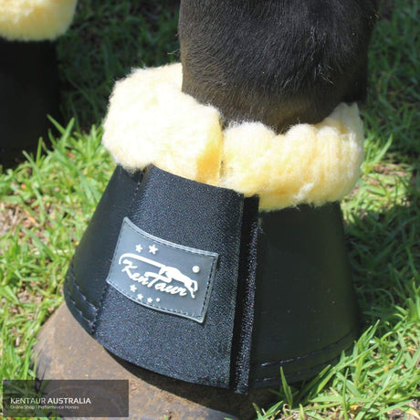 Kentaur Leather Bell Boots With Genuine Sheepskin