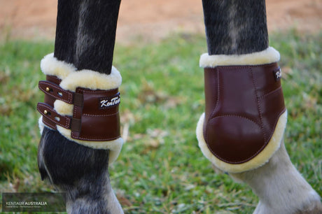 Kentaur ‘Oxford’ Sheepskin Hind Show Jumping Boots