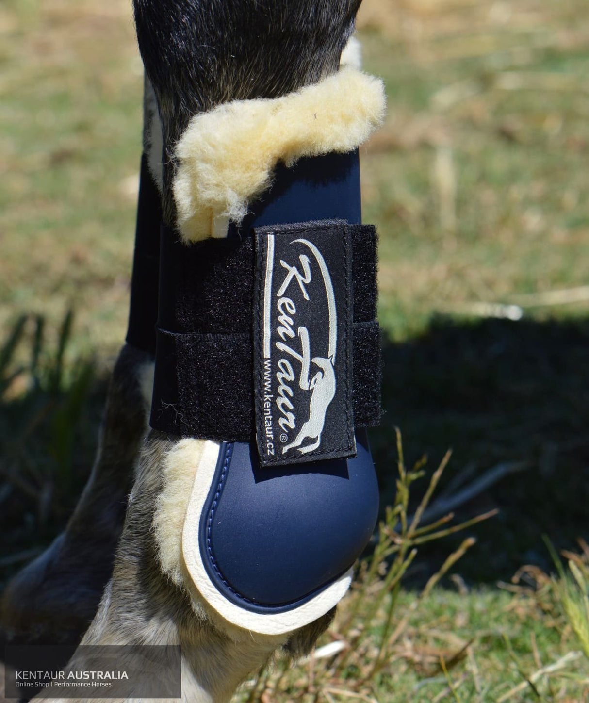 Kentaur ‘Profi’ Front Jumping Boots with Sheepskin
