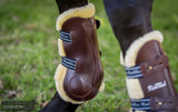 Kentaur ‘Roma’ Leather Front Boots with Sheepskin